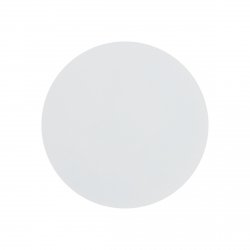 Lampa ścienna kinkiet biały okrągły 15cm płaski metalowy minimalistyczy NYX ST-8293W/15 white Step Into Design
