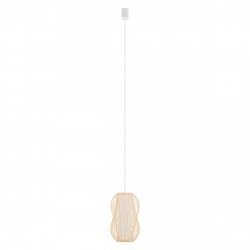 Naturalna Lampa Wisząca Z Bambusa W Stylu Boho PUKET S 11160 Nowodvorski Lighting