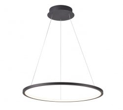 Nowoczesna Lampa Wisząca LED Czarny Okrąg VINOLA PND-56135B-040RPC-BK-3KS4K ITALUX