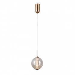 Nowoczesna Dekoracyjna Lampa Wisząca LED BUTERO PND-34359-S-HBR-AMB ITALUX