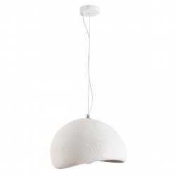Dekoracyjna nowoczesna biała lampa wisząca designerski styl STONE DN426-600