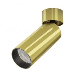 Sufitowy Reflektor Złoty Natynkowy FOCUS LED 3000K 1X12W MAYTONI C055CL-L12W3K-W-BS