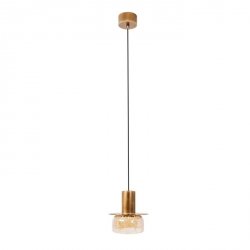 Lampa Wisząca Art Deco Szklany Klosz SIGNATURE P0601 MAXLIGHT