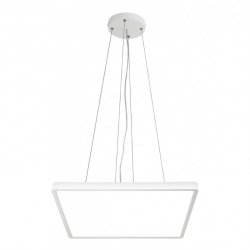 Biała Nowoczesna Lampa Wisząca LED BASTIA PND-83625-450S-45W-WH ITALUX