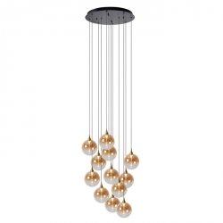 Nowoczesna Lampa Wisząca LED Szklane Klosze Kule GISELA 13494/44/62 LUCIDE