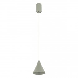 Zielona lampa wisząca stożkowa ZENITH XS sage green 11492 Nowodvorski Lighting