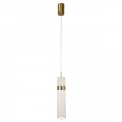 Designerska lampa wisząca w kolorze różowego złota nowoczesna art deco glamour AMBIENTE LED CCT LP-1510/1P GD Light Prestige