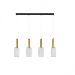 Nowoczesna Lampa Wisząca Glamour Szklany Klosz OROYA LE44338 LUCES EXCLUSIVAS