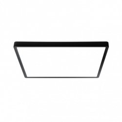 Czarna Lampa Sufitowa LED Plafon BASTIA PLF-83625-230S-18W-BL ITALUX