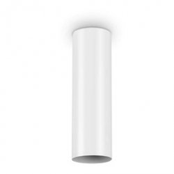 Aluminiowy Plafon Sufitowy Tuba Biały LOOK 233079 IDEAL LUX