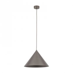 Brązowa lampa wisząca stożkowy klosz minimalistyczna loftowa uniwersalna klasyczna CONO L 11377 TK-LIGHTING