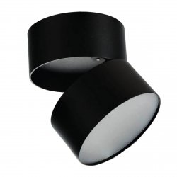 Plafon sufitowy tuba regulowana Azzardo MONA 15W CCT SWITCH BK AZ6037 możliwość zmiany barwa światła 3000/4000/6000K