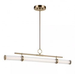 Lampa wyspowa LED Riven Szampański brąz KL-RIVEN-LED-LP-122-CPZ Elstead Lighting