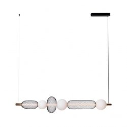 Minimalistyczna Druciana Lampa wisząca LED 29W BORA C MAXLIGHT P0593 