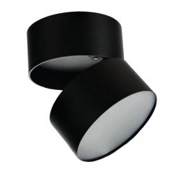 Plafon sufitowy tuba regulowana Azzardo MONA 10W CCT SWITCH BK AZ6035 możliwość zmiany barwa światła 3000/4000/6000K