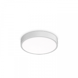 Okrągła Biała Lampa Sufitowa LED RAY 318264 IDEAL LUX