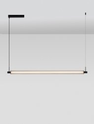 Nowoczesna lampa wisząca listwa szklana LED 27W 2700-3000 K nowoczesna jadalniana nad wyspę ARUCAS LE45879 Luces Exclusivas