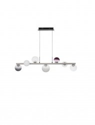 Lampa wisząca LED wielopunktowa molekularna szklane kule minimalistyczna uniwersalna dekoracyjna ściemnialna Luces Exclusivas 9190211