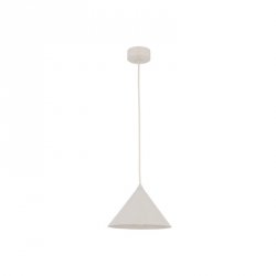 Beżowa lampa wisząca stożkowy klosz minimalistyczna loftowa uniwersalna klasyczna CONO S 11379 TK-LIGHTING