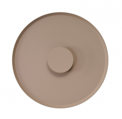 Nowoczesny kinkiet ścienny LED beżowy okrągły 35cm minimalistyczny dekoracyjny OTTO AZ7281 Azzardo