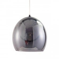 Lampa wisząca nad wyspę Azzardo NICOLE PENDANT SMOKY AZ6196 prezydymione szkło