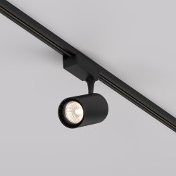 Lampa szynowa reflektor szynoprzewody jednofazowe LED nowoczesny aluminium czarna regulowana tuba VUORO MAYTONI TR003-1-26W3K-S-B