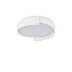 Minimalistyczny plafon LED biały CCT HALO LP-1453/1C-27 WH Light Prestige