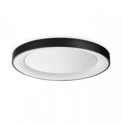 Plafon Sufitowy Nowoczesny Minimalistyczny LED Czarno Biały PLANET 312361 IDEAL LUX