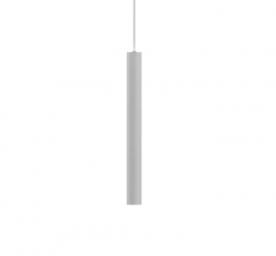 Minimalistyczna lampa wisząca tuba biała LOOK SP1 S04 Ideal Lux 346854