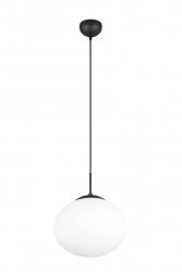 Elegancka Dekoracyjna Lampa Wisząca Ze Szklanym Kloszem FOMENTO 363100132 TRIO