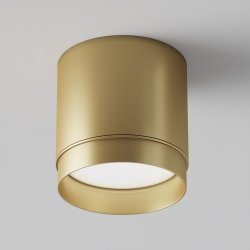 Lampa sufitowa plafon tuba aluminium matowe złoto klasyczna nowoczesna Polar MAYTONI C088CL-GX53-MG