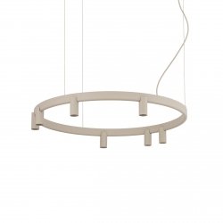 Lampa wisząca FOURTY ROUND LED VII Nowodvorski 12284 Nowoczesny żyrandol tubowy