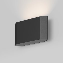  Nowoczesne oświetlenie zewnętrzne na ścianę kinkiet LED aluminium grafit podświetlające ścienę Pull MAYTONI O412WL-L5GF3K
