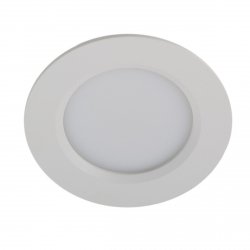 Minimalistyczna Oprawa Podtynkowa Okrągła Biała IP44 LUCID 10W CCT SWITCH AZ6043 Azzardo