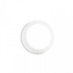 Okrągła Biała Lampa Sufitowo Ścienna UNIVERSAL 138602 IDEAL LUX
