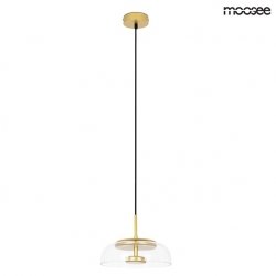 Szklana Lampa Wisząca Złota Minimalistyczna EDEN MSE010100147 MOOSEE