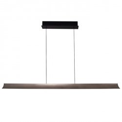 Szaro Czarna Lampa Wisząca LED Nowoczesna JO-JO P0595 MAXLIGHT