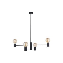 Czarna lampa wisząca loft RADIUS IV Nowodvorski Lighting