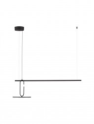 Nowoczesna lampa wisząca LED Czarna ACACHI LE44523 Luces Exclusivas
