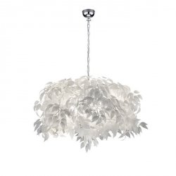 Lampa Wisząca Liściasta Biała LEAVY R10464001 RL