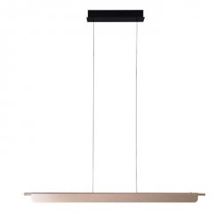 Czarno Złota Lampa Wisząca LED Nowoczesna JO-JO P0596 MAXLIGHT