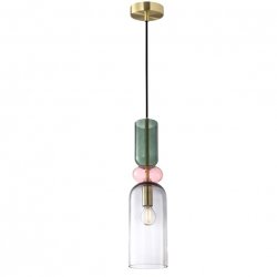Nowoczesna Lampa Wisząca Wielokolorowa MANSO PND-37462D-MC-GD ITALUX