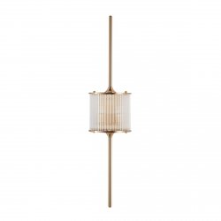 Lampa ścienna kinkiet szklany złoty nowoczesny klasyczny minimalistyczny dekoracyjny SERGIO ST-DL8533 gold Step Into Design