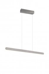 Nowoczesna Dekoracyjna Lampa Wisząca LED W Kolorze Aluminium HELIOS 343310105 TRIO