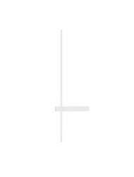 Nowoczesny biały kinkiet LED listwa minimalistyczny uniwersalny zmiana barwy światła LUCES EXCLUSIVAS 9003012