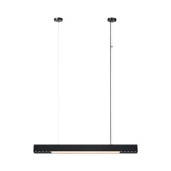 Lampa Wisząca Czarna Listwa LED CCT CALI LP-1301/1P M BK Smart LIGHT PRESTIGE