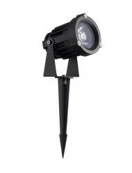 Lampa ogrodowa reflektor LED aluminiowa czarna regulowana minimalistyczna klasyczna IP65 COLENZO LE75346 Luces Exclusivas