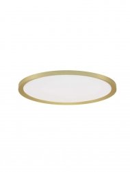 Złoty okrągły plafon LED ANTONIO LE44884 Luces Exclusivas