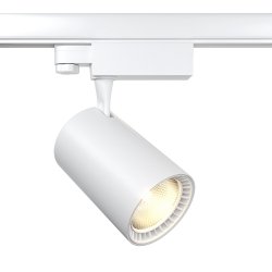 Lampa szynowa reflektor szynoprzewody 3-fazowe LED nowoczesny aluminium biała tuba VUORO MAYTONI TR029-3-20W4K-W