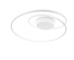 Lampa sufitowa LED okrągła biała minimalistyczna klasyczna Oz pl on-off 2700k 342283 IDEAL LUX 